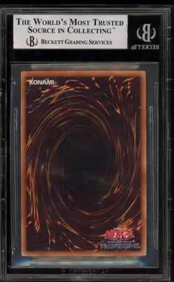 Yu-Gi-Oh! Dark Magician Girl WC Attendance Ghost Rare Promo 2017-JPP01 BGS 9 - Image 2