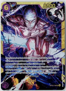 OP15 Enel SEC (Secret Rare) – Holo Foil – Near Mint – One Piece TCG Skypiea - Image 1