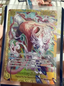 Monkey D. Luffy OP15 EB04-061 SEC ONE PIECE Card Game ENGLISH NM - Image 1