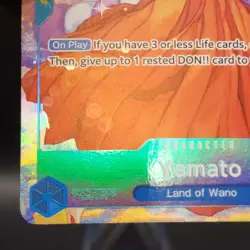 One Piece Yamato OP13-054 Alternate Art - Carrying On His Will - Image 4