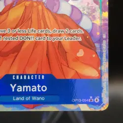 One Piece Yamato OP13-054 Alternate Art - Carrying On His Will - Image 5