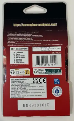 ONE PIECE Heroines Edition EB-03 Sleeved Booster Pack - HEAVY (37.29 g) - NEW - Image 3