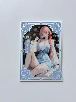 SERIALIZED 85/99 Rebecca Diamond Metal One Piece Waifu Goddess Story - Image 1