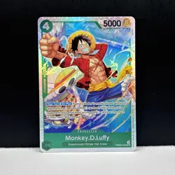 Monkey.D.Luffy Foil PRB02-005 PRB-02 The Best One Piece - Image 1
