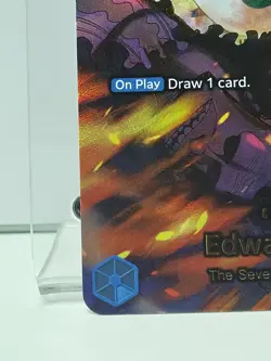 One Piece TCG Op-14 The Azure Sea’s Seven EB01-023 Edward Weevil SP English - Image 4