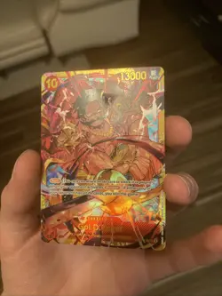 Gol D Roger OP09-118 SEC Secret Rare Emperors In The New World One Piece NM - Image 1