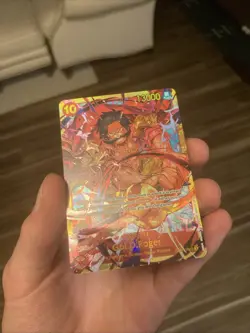 Gol D Roger OP09-118 SEC Secret Rare Emperors In The New World One Piece NM - Image 2