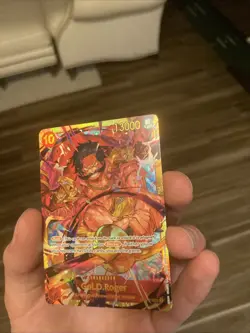 Gol D Roger OP09-118 SEC Secret Rare Emperors In The New World One Piece NM - Image 4