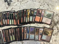 Mtg Non Basic Land Lot x100 - Magic The Gathering Special And Multi Land Lot - Image 2