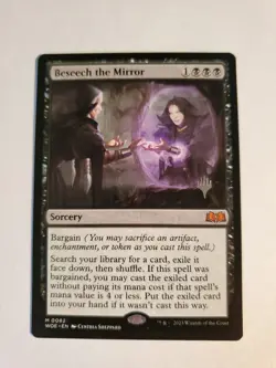 Beseech the Mirror NM Promo Pack Mythic Wilds of Eldraine MTG - Image 1