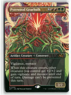 Pyrewood Gearhulk (Borderless) M Aetherdrift 352 NM - Image 1