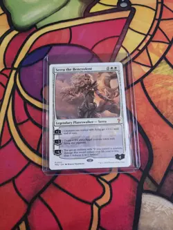 Serra the Benevolent (White Border) Mystery Booster 2 MTG NM - Image 3