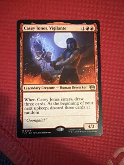 Casey Jones, Vigilante-0088- Teenage Mutant Ninja Turtles-MTG-NM/M - Image 1