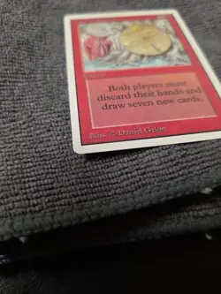 WHEEL OF FORTUNE UNLIMITED Rare Magic The Gathering Mtg Vintage Great Shape - Image 2