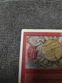 WHEEL OF FORTUNE UNLIMITED Rare Magic The Gathering Mtg Vintage Great Shape - Image 5