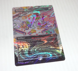 Retrofitter Foundry(Halo Foil) Secret Lair Countdown Encyclopedia Foil - Image 1