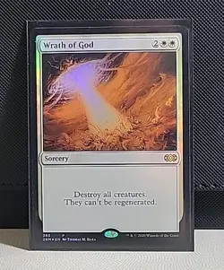 MTG Double Masters Wrath of God (383) NM foil - Image 1