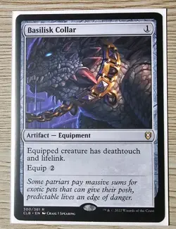 Basilisk Collar Commander Legends: Battle for Baldur's Gate Regular - Image 1