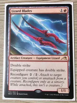 Lizard Blades Kamigawa: Neon Dynasty Regular - Image 1