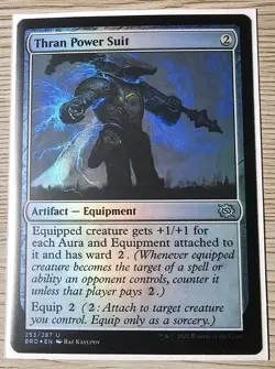 Thran Power Suit The Brothers' War Foil - Image 1