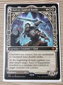 Halvar, God of Battle (Showcase) Kaldheim Regular - Image 1