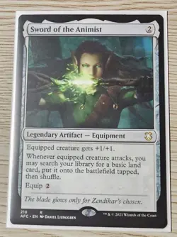 Sword of the Animist Commander: Adventures in the Forgotten Realms Regular - Image 1