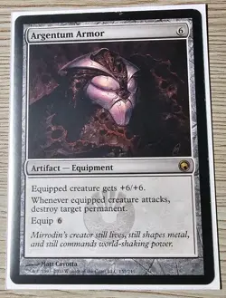 Argentum Armor Scars of Mirrodin Regular - Image 1