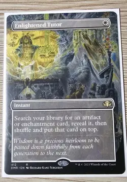 Enlightened Tutor (Borderless) Dominaria Remastered Regular - Image 1
