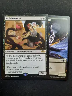 Ophiomancer - Modern Horizons 3 - Snake Token Included *NM* Near Mint MTG - Image 1