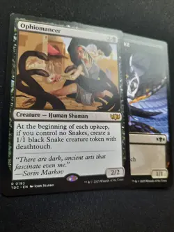 Ophiomancer - Modern Horizons 3 - Snake Token Included *NM* Near Mint MTG - Image 3