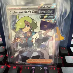 Ciphermaniac's Codebreaking 198/162 - Pokemon - Scarlet & Violet Temporal Forces - Image 1