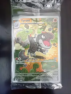 Pokemon TCG - Tyrunt Pokemon Center Stamp Promo MEP 070 Perfect Order *SEALED* - Image 1