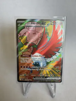 Ethan's Ho-Oh EX 209/182 S&V Destined Rivals Ultra Rare Full Art Pokemon TCG NM - Image 1