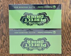 2 X Pokemon TCG Perfect Order Pokemon Center ETB, booster box and bundles! - Image 3