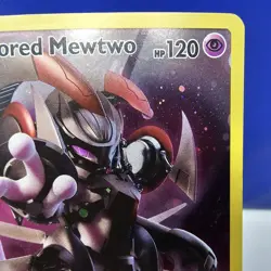 2016-19 Pokemon SM Black Star Promos Armored Mewtwo #SM228 - Image 3