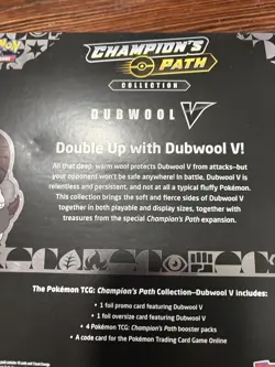 Pokemon Champions Path Dubwool V Collection Box TCG Promo Cards New Sealed Box - Image 4