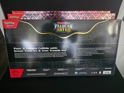 Pokemon Paldean Fates Great Tusk Ex Premium Collection Box 3X Set New Sealed - Image 3