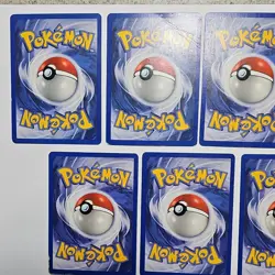 Pokemon TCG Nintendo 7 Card Lot Regular Neo Genesis French Elektek Cochignon Wa… - Image 3
