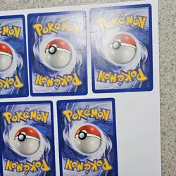 Pokemon TCG Nintendo 7 Card Lot Regular Neo Genesis French Elektek Cochignon Wa… - Image 4