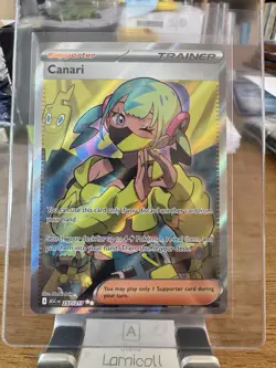 Pokemon TCG Trainer Canari 257/217 Full Art Ultra Rare Holo Ascended Heroes - Image 1