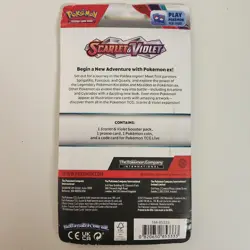 2 Pokemon Packs Scarlet Violet Base Blister Pack & Destined Rivals Both New - Image 5