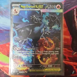 Pokemon Mega Charizard X EX 125/094 Phantasmal Flames Special Rare Holo - Image 4