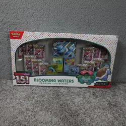 Pokemon TCG Scarlet & Violet 151 Blooming Waters Premium Collection Box Sealed - Image 1
