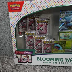 Pokemon TCG Scarlet & Violet 151 Blooming Waters Premium Collection Box Sealed - Image 4