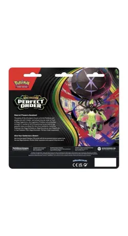 Pokemon Mega Evolution Perfect Order 3-Pack Blister IN HAND SHIPS TODAY - Image 2
