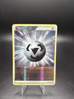 Pokemon HGSS Undaunted Metal Energy Reverse Holo 80/90 - Image 1