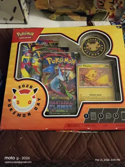Pokemon TCG: Pokemon Day 2026 Collection Phantasmal Flames New Sealed - Image 1