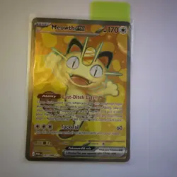 Meowth Ex 107/088 - Perfect Order - Full Art - English Pokemon TCG - Image 1