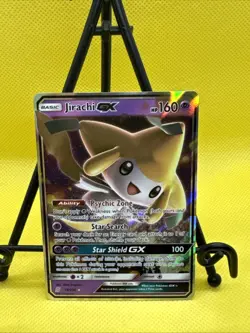 2019 Pokemon Jirachi GX 79/236 Ultra Rare Sun&Moon Unified Minds Holo - Image 1