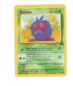 Pokemon Jungle Set Unlimited - Common - Venonat 63/64 - LP - Image 1